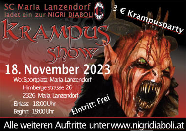 Plakat der Veranstaltung