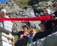 Foto mit Vereinsschal in Großglockner