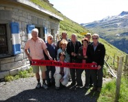 Foto mit Vereinsschal in Rauris
